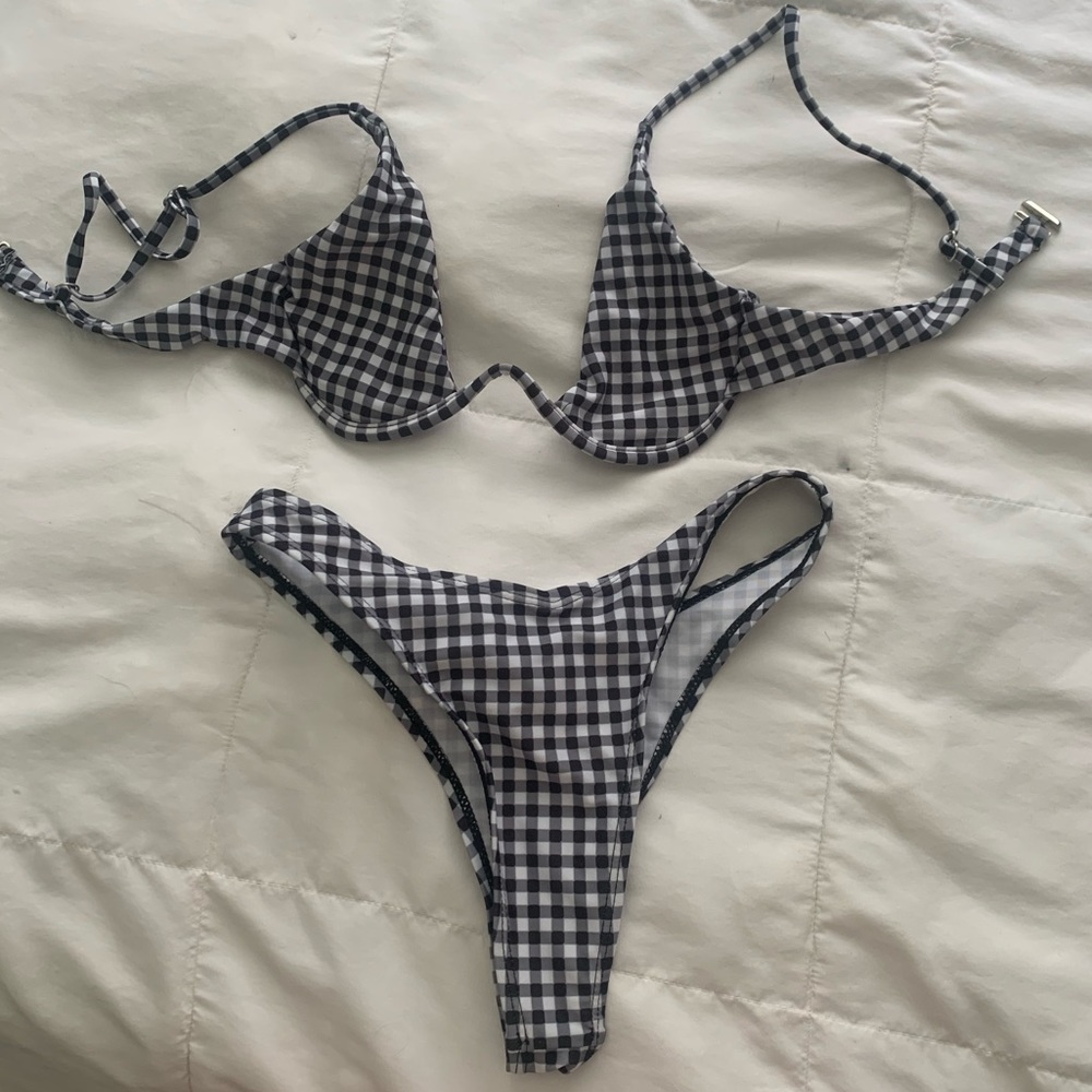 Plaid Bikini